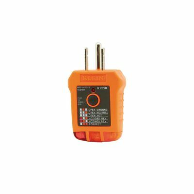 Klein Tools GFCI Receptacle Tester Industries Testing Outlet Plug Prong New Tool