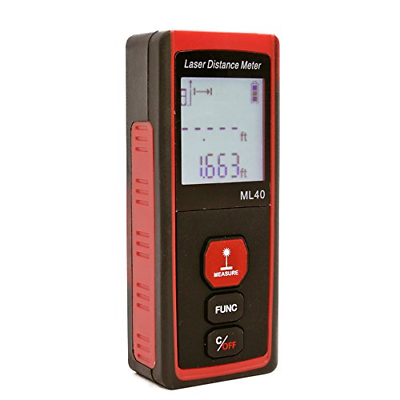 OSMOFUZE Laser Distance Meter Handheld Digital Tape Measure Range Finder Mini