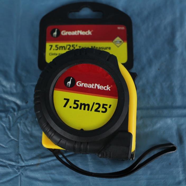 GreatNeck Tape Measure 7.5m/25' 90125