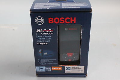 Brand New Bosch Blaze Outdoor 400ft. Advanced Laser Measurer GLM400C