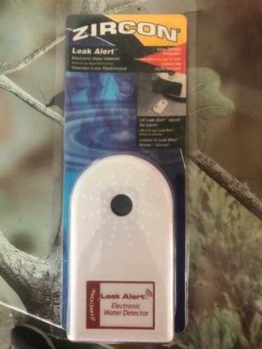 Zircon 64003 Leak Alert Electronic Battery Powered Water Leak / Flood Detector