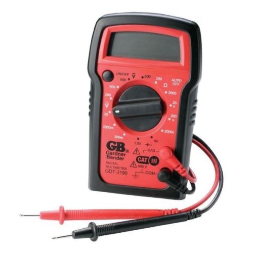 Gardner Bender (GB) GDT-3190 - 4 Function, 14 Range Digital Multimeter