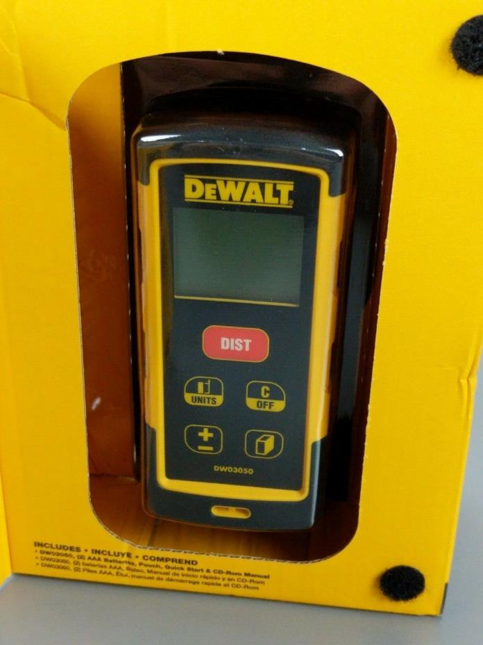 DEWALT Laser Distance Measure Tool DW03050 FREE SHIPPING!