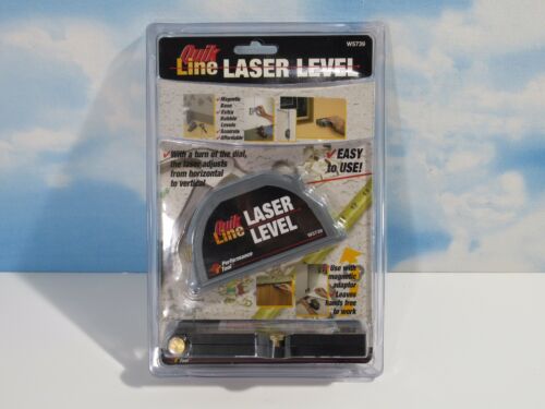 Performance Tool Qui Line Laser Level Magnetic Base New Sealed G1