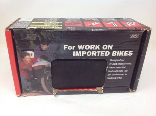 NOS Craftsman 34 Piece Metric Motorcycle Tool Set For Imported Bikes 33034