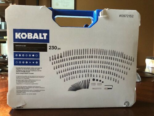 New Seaed Kobalt 230 pc Dril Drive Kit 0972152