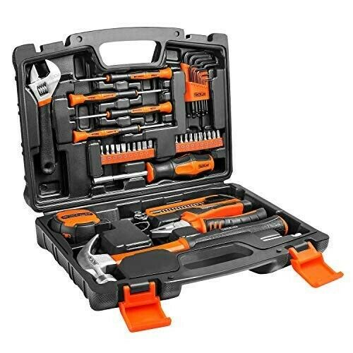 Home Repair Tool Kit Set Household Tool Kit Storage Cage US Tacklife