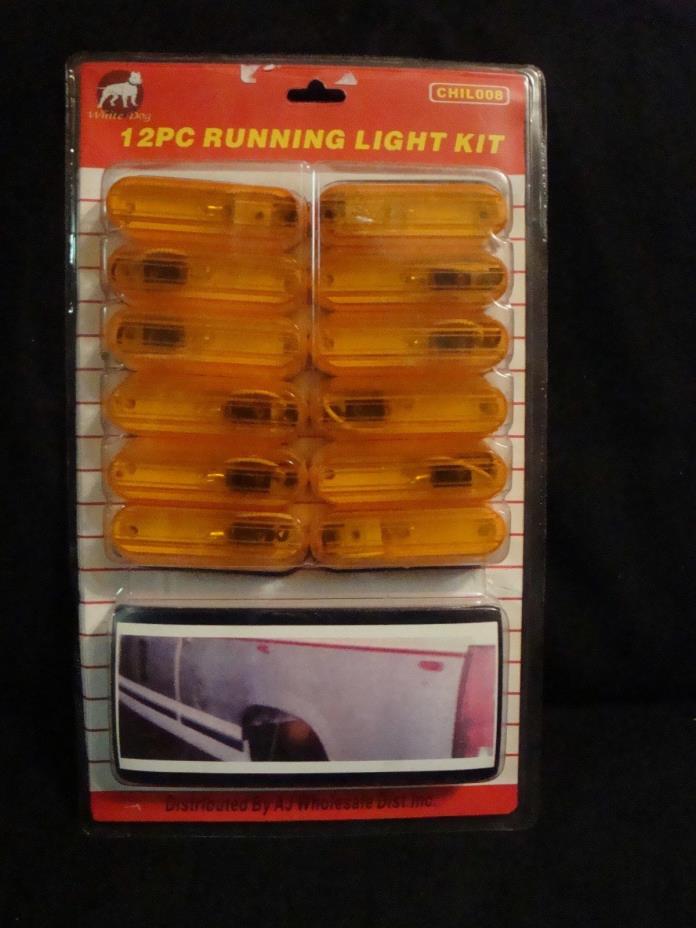 White Dog Running Light Kit - 12-Pc. Set