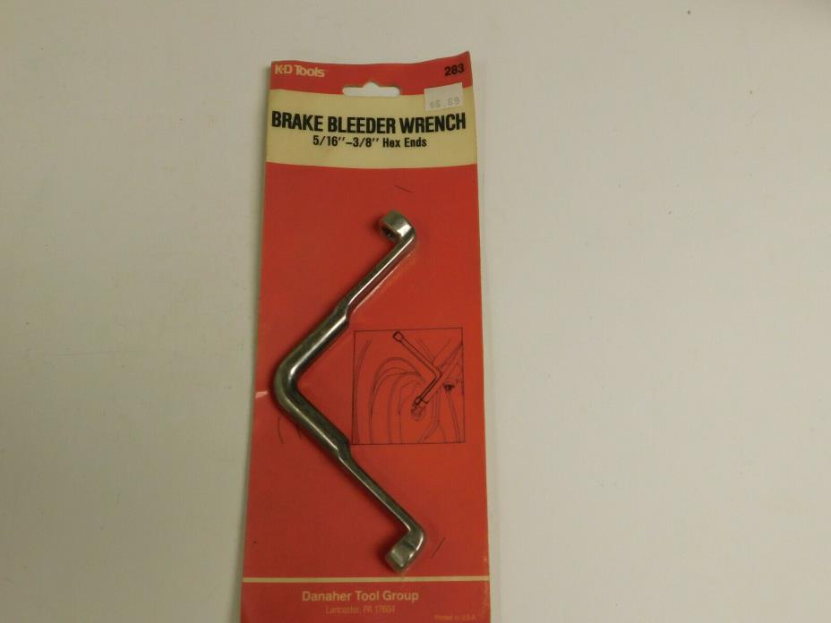 Danaher Tool 283 LQ2 Brake Bleeder Wrench (5/16