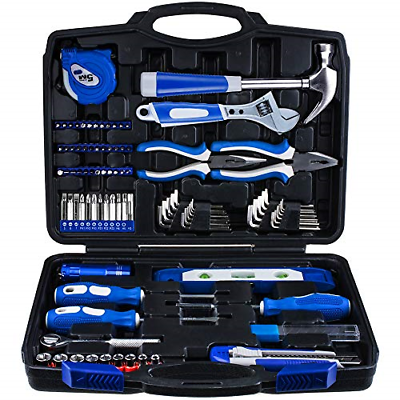 Vastar 102 Piece Home Repair Tool Kit, General Household Tool Kit for Home with