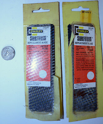 VTG 2 Pkgs Stanley Surform Replacement Blade Pocket Plane 21-398