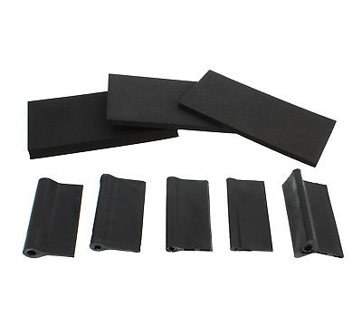 (Closeout) DCT Wood Contour Flexible Sponge Detail Sanding Grip Pad 8-Pack