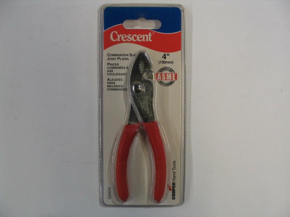 CRESCENT 4 in. Slip Joint Pliers G24CV