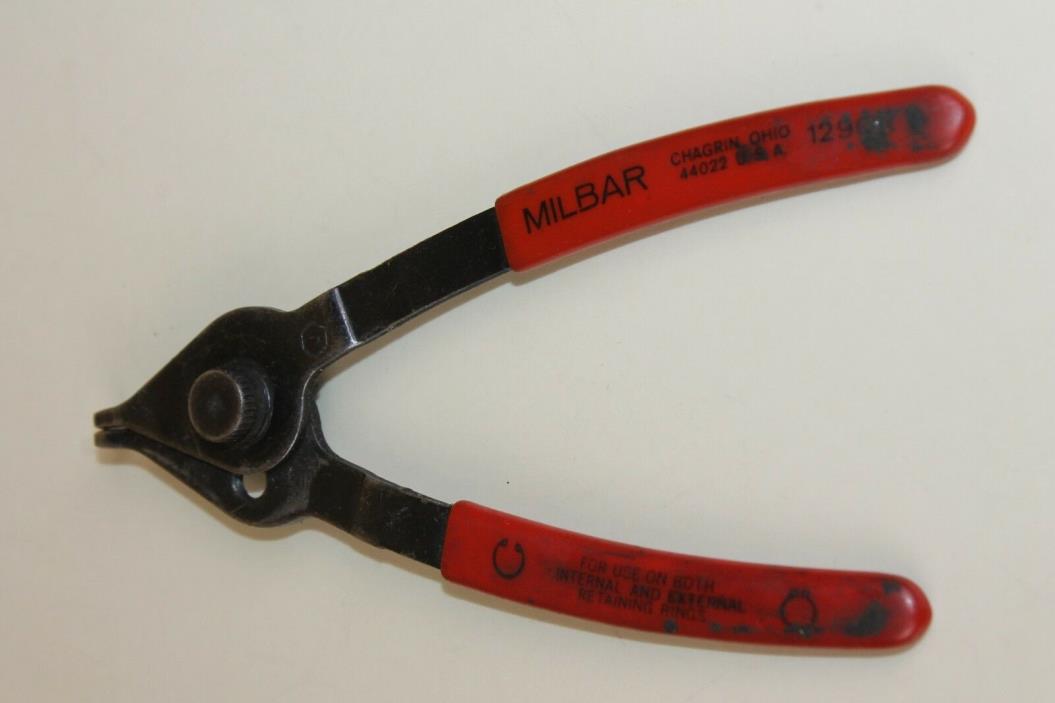 MILBAR Internal & External Retaining Ring Pliers #1290R