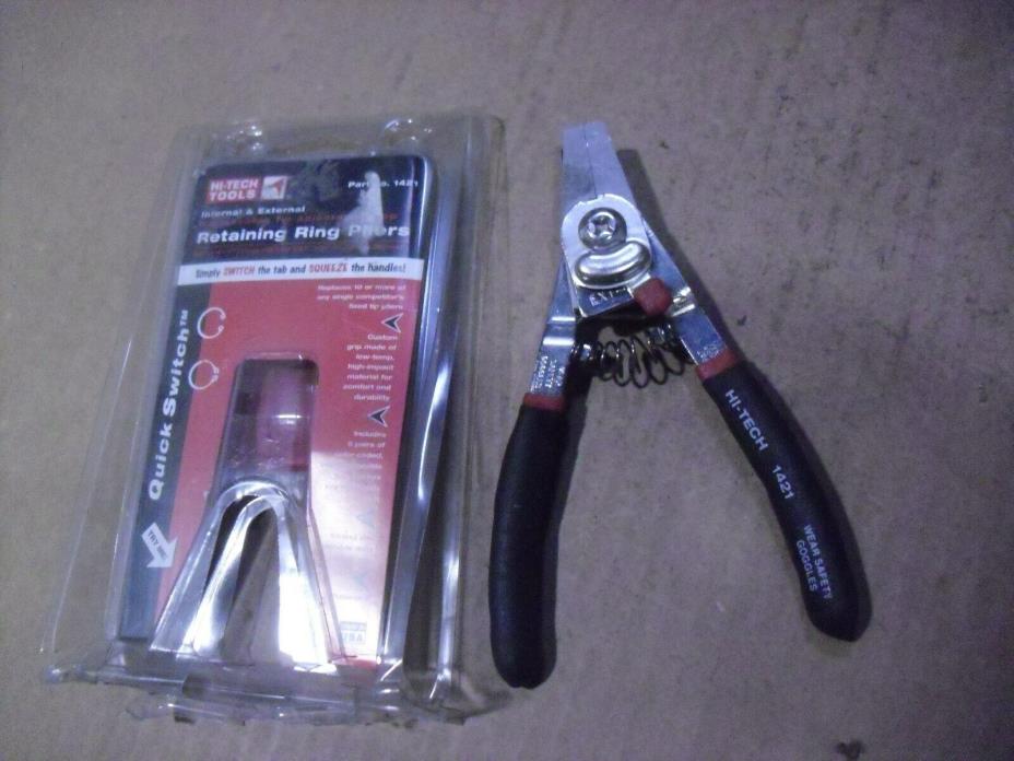 Hi-Tech Tools Retaing Ring Pliers # 1421 Made In USA