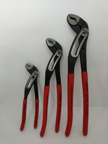 Knipex 88 01 180 -250 -300 Alligator Pliers Set 7