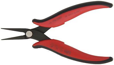 Hakko CHP PN-2007 Long-Nose Pliers, Flat Nose, Flat Outside Edge, Serrated Jaws,