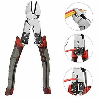 Side Cutting Pliers SideCutting With Wire Stripper/Crimper/Cutter Function, Big