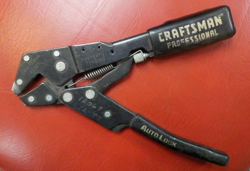 Craftsman 45307 Auto Lock  Pliers USA