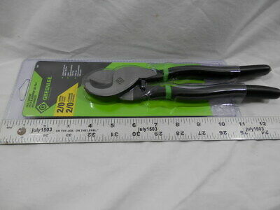 (1) NEW Greenlee 727 Cable Cutter 2/0 Aluminum Copper 100 Pair Comm Cable BLACK