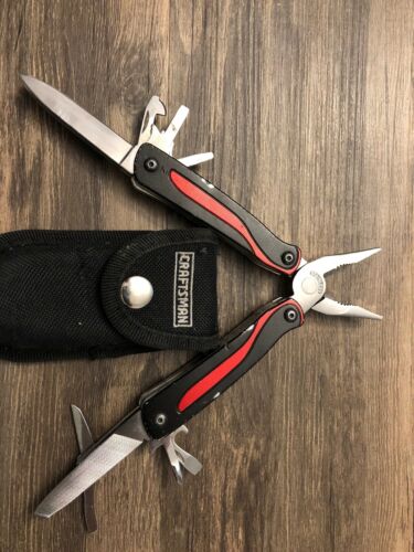 Craftsman  Multi tool Pliers Knife Scissors File Screwdriver Saw Etc