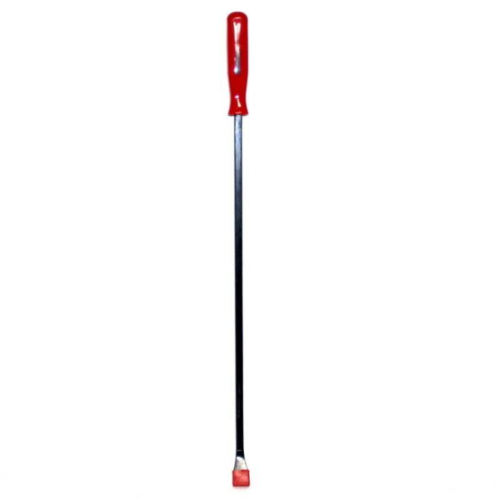 Red Plastic Handle Pry Bar 25-1/4