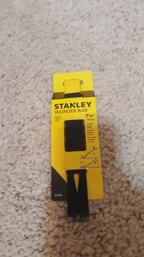 Stanley Wonder Bar 7 1/2 Inch Pry Bar. Tools that Work. For Prying and Pulling.