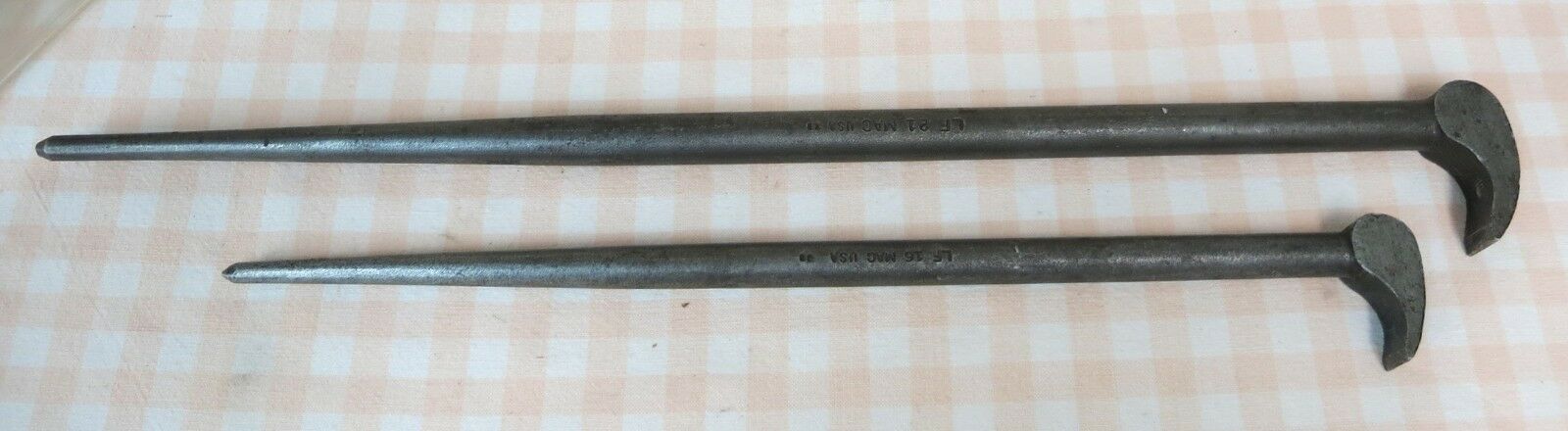 Mac Lady Foot Pry Bar Tools LF 21 and LF 16 Set