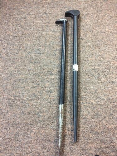 PROTO 2139 ROLLED HEAD PRY BAR 16” And A No Name One Pair