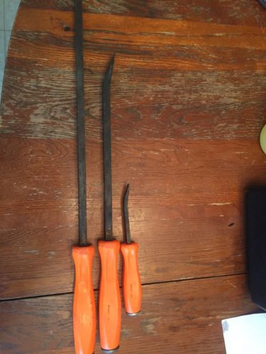 Snap On Pry Bar Set 24 18 And 8 Orange