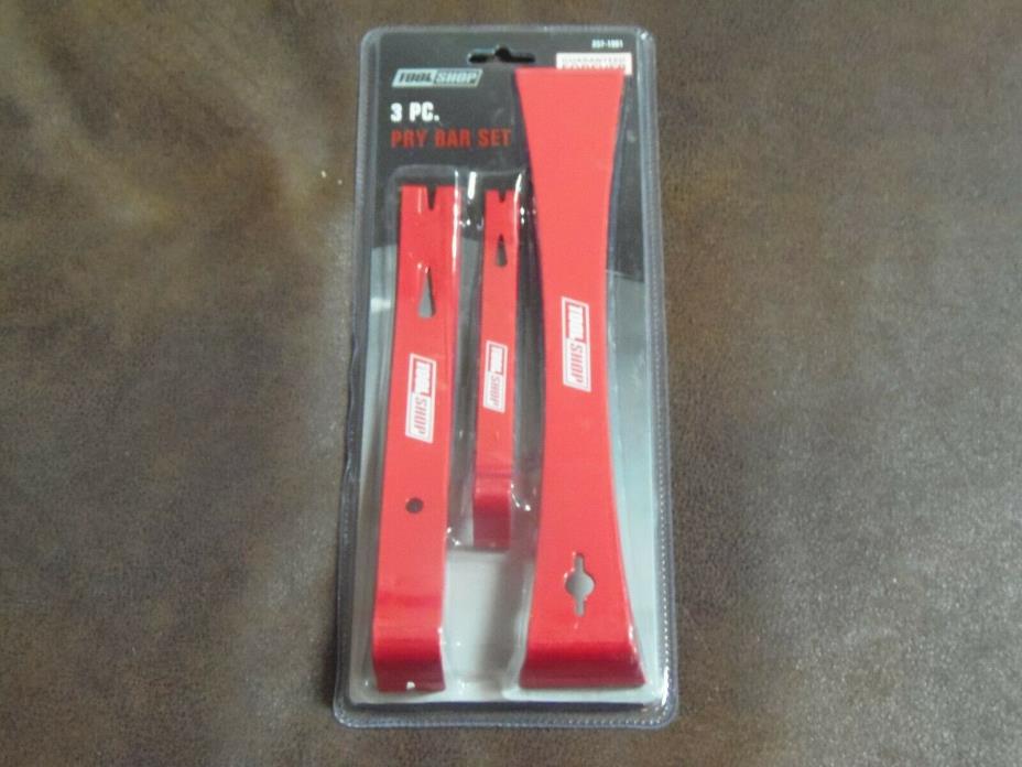 Tool Shop 3 Piece Pry Bar Set - Red (TRL-PO-105)