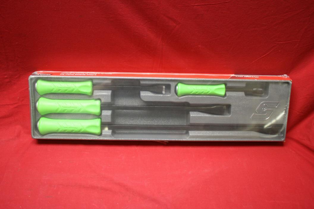 Snap On 4 Piece Striking Pry Bar Set - Green - BRAND NEW IN PACKAGE SPBS704AG