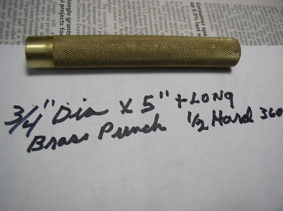 BRASS DRIFT PUNCH 1PC.3/4 X 5