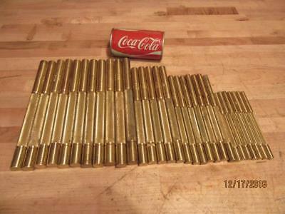 30 NOS K Tool Solid Brass Punches KT172988 KT172986 KT172984 KT172982