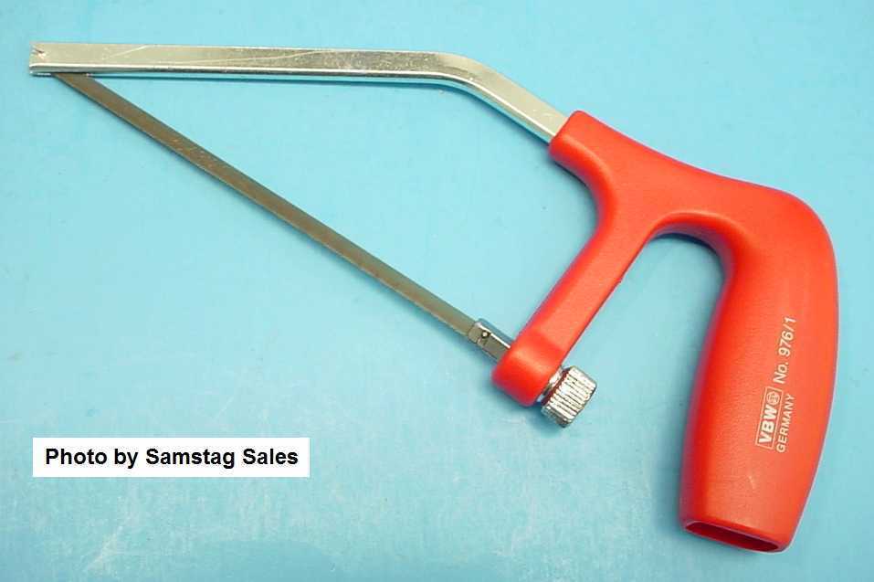 VBW Germany 976-110 Confined Space Small Hacksaw Fiberglass Reinforced Handle
