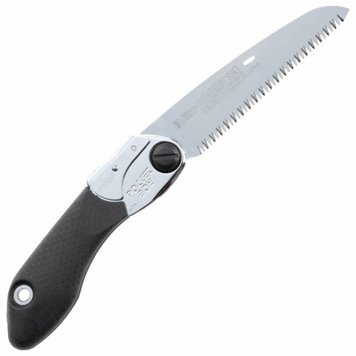 Silky Folding Landscaping Hand Saw POCKETBOY 130mm Medium Teeth, 340-14