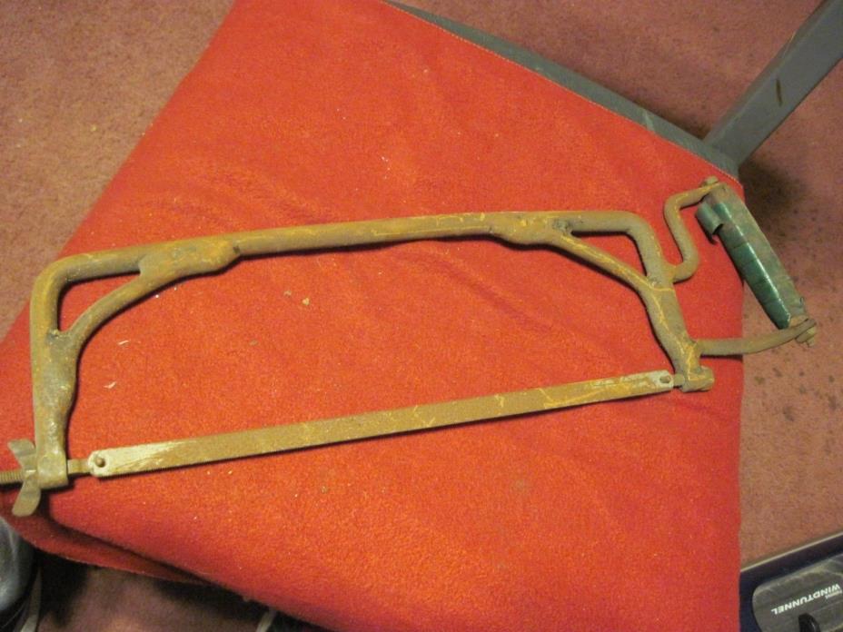 VINTAGE HACK SAW APPEARS TO HAVE BEEN MADE BY HAND