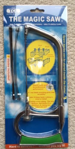 TCL MAGIC ALL PURPOSE Magic Saw 7 Blades TOOL hardware NEW