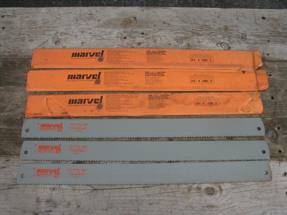 Marvel High Speed edge power hacksaw blades 3 pcs. 24