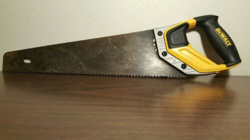 Dewalt 20 inch Aluminum Hand Saw 11 TPI Blade Armor Wood Cutting Cutter Tool New