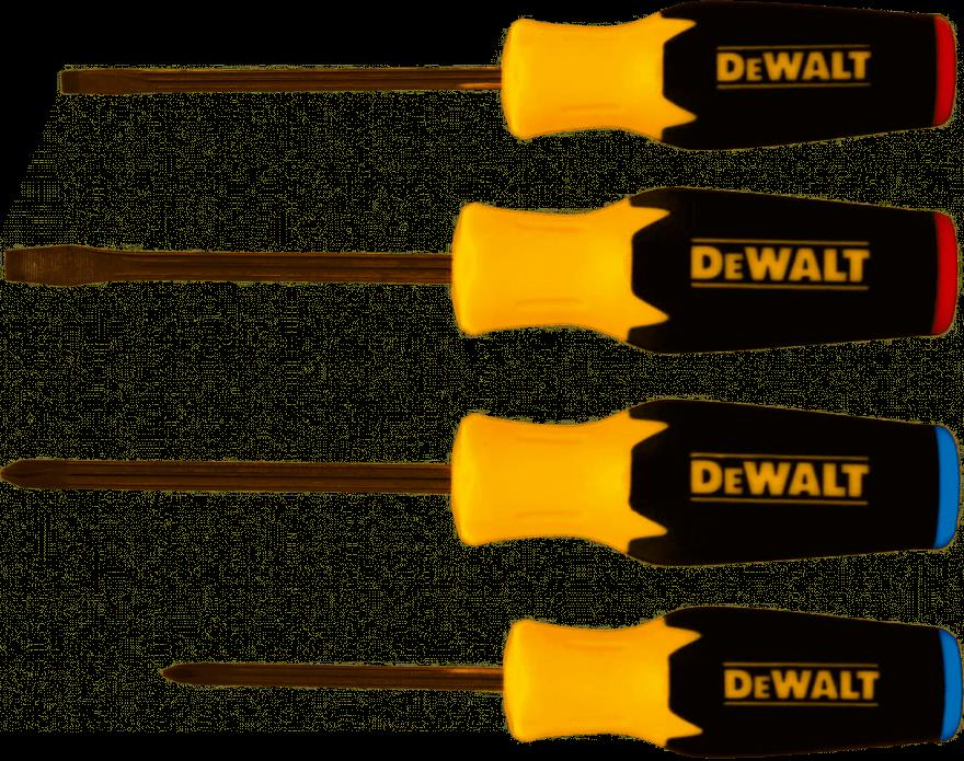 DeWalt 4 Piece Screwdriver Set DWHT62512