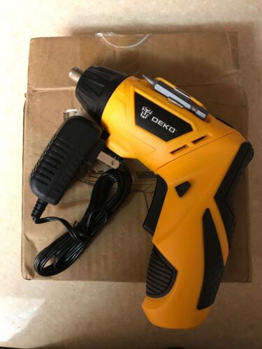 Deko Electric Screwdriver 3.6v NEW