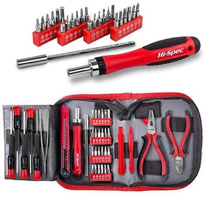 Hi-Spec 38 pcs Electronics Repair Tool Kit - Magnetic Precision Ratcheting Screw