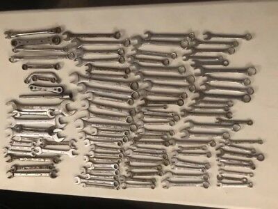 14 Pounds Standard SAE Wrenches Foreign Made Lot Used