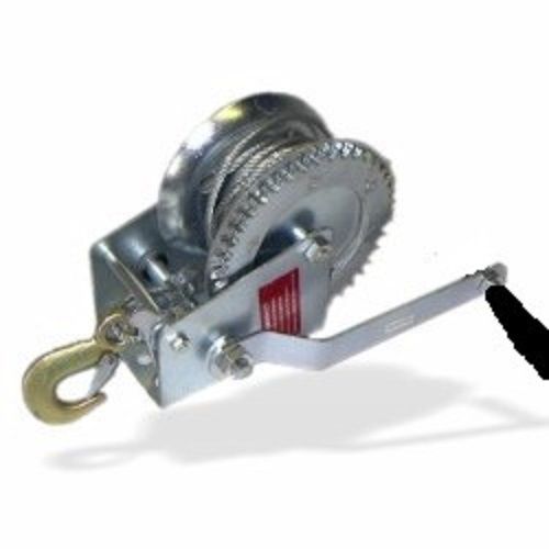 BRAND NEW 1,200 LB. GEARED HAND WINCH WITH CABLE $19.50