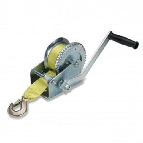 BRAND NEW 2,000 LB. MARINE GEARED HAND WINCH WITH STRAP $29.00
