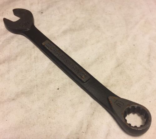 Craftsman Industrial 12mm Black Oxide Combination Wrench Metric