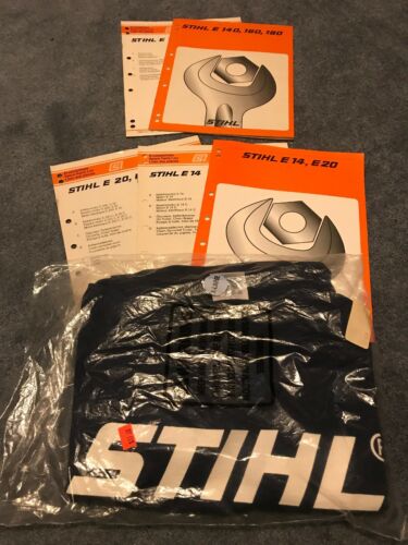 STIHL E14,E20- E140,E160,E180 Repair Manual Plus Stihl XL T-shirt