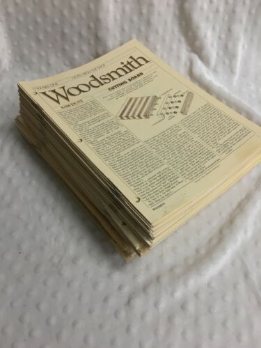 Woodsmith Magazines    Issues 1 – 54    Years 1979-1988 - Woodworking Tools
