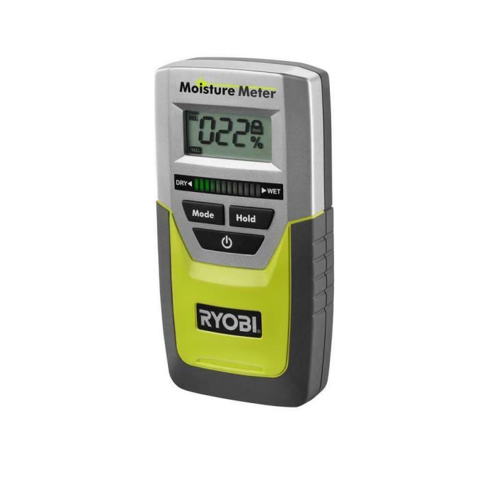 New Ryobi Pinless Moisture Meter - Ryobi # E49MM01 - Battery Included
